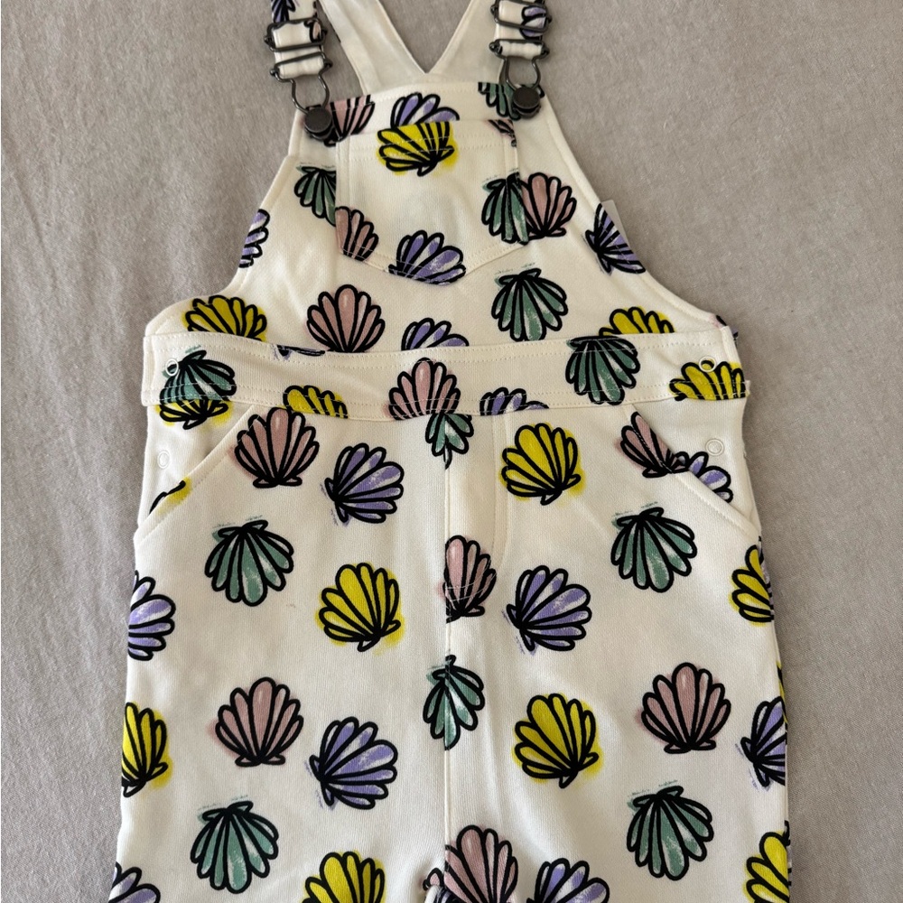 Stella McCartney Kids Pookie Seashell Dungarees in 3T